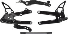 DRIVEN RACING TT Rearset - R6 DRP-730-BK