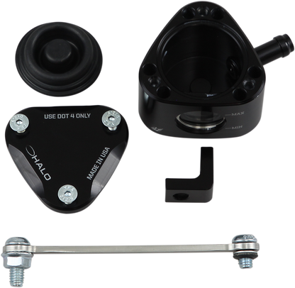 DRIVEN RACING Rear Brake Fluid Reservoir - Black DRRRE-01-BK