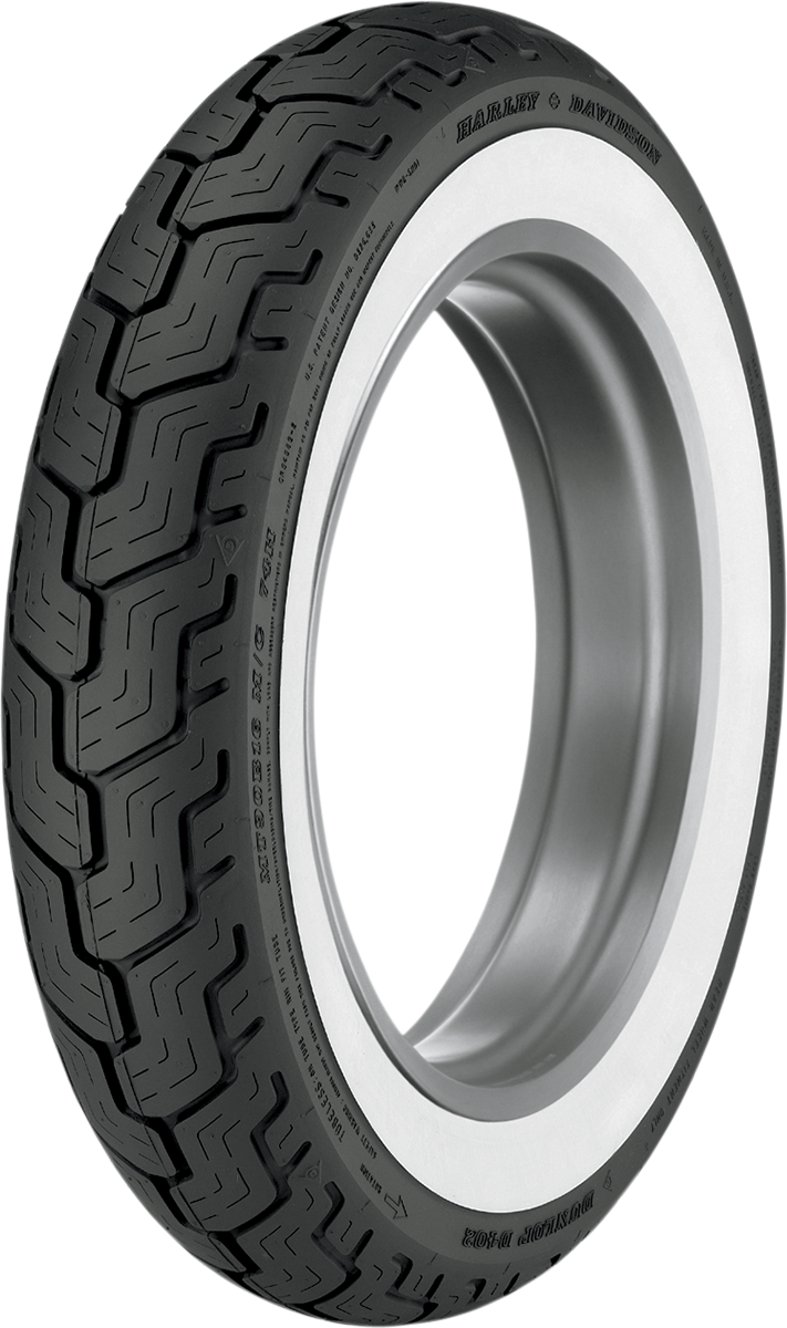 DUNLOP Tire - D402 - Rear - MU85B16 - Wide Whitewall - 77H 45006074