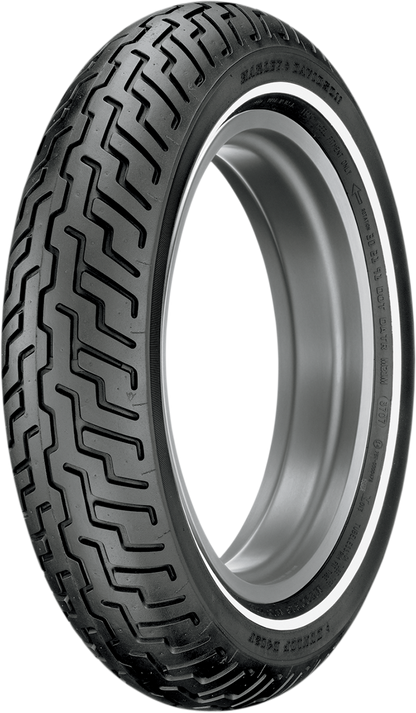 DUNLOP Tire - D402 - Front - MT90-16 - Narrow Whitewall - 72H 45006655