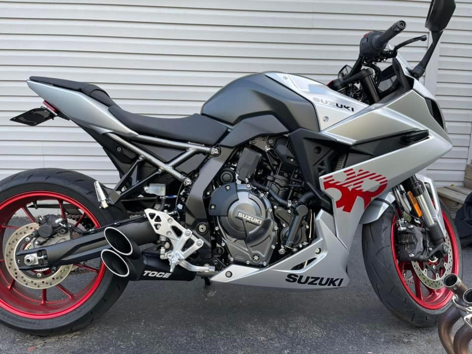 TOCE Performance Razor Tip Full Exhaust System for Suzuki GSX-8S / GSX-8R (2023+)