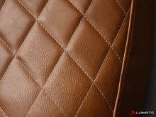 LUIMOTO (Sixty 8 | Vintage | Diamond Stitching ) Seat Cover for the Triumph Thruxton Bonneville and Scrambler