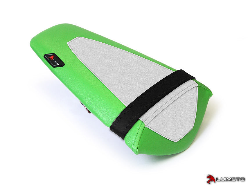 LUIMOTO (Anniversary Edition) Passenger Seat Covers for the KAWASAKI ZX-10R (11-15)