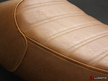 LUIMOTO (Sixty 8 | Vintage | Ribbed Stitching ) Seat Cover for the Triumph Thruxton Bonneville and Scrambler