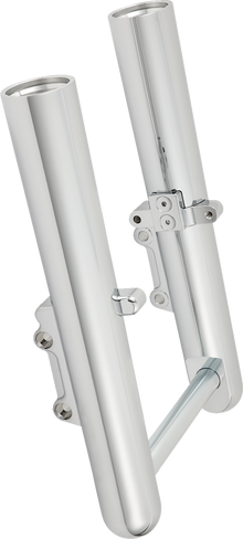 ARLEN NESS Fork Legs - Chrome - Smooth - Dual Disc 40-529