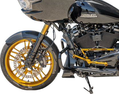 ARLEN NESS Fork Legs - Black Anodized 120-023