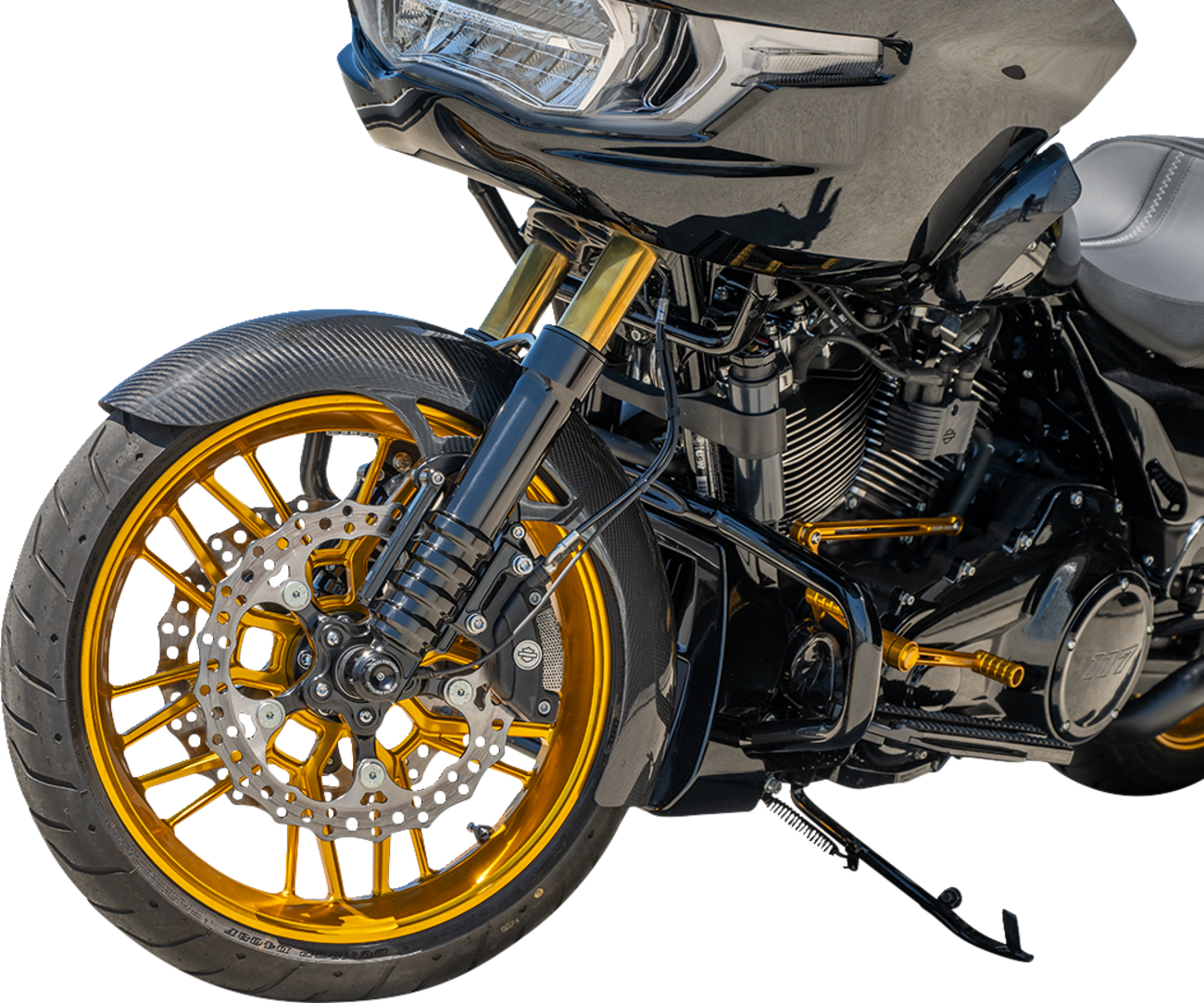 ARLEN NESS Fork Legs - Black Anodized 120-023
