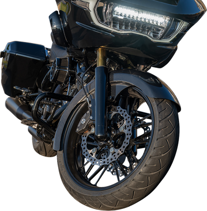 ARLEN NESS 21" Front Fender - Wrapper - Carbon Fiber/Black 210-031