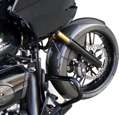 ARLEN NESS 21" Front Fender - Wrapper - Carbon Fiber/Black 210-031