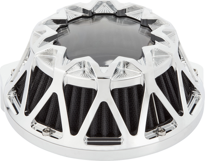 ARLEN NESS Crossfire Air Cleaner - Chrome 600-235