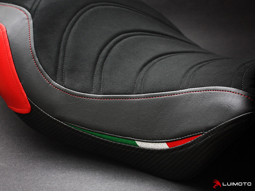 LUIMOTO (Apex Edition) Rider Seat Cover for the DUCATI MONSTER 1200/821