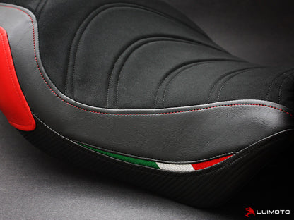 LUIMOTO (Apex Edition) Rider Seat Cover for the DUCATI MONSTER 1200/821