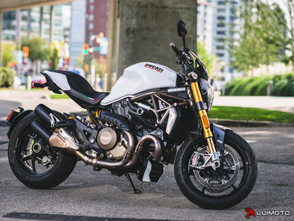LUIMOTO (Apex Edition) Rider Seat Cover for the DUCATI MONSTER 1200/821