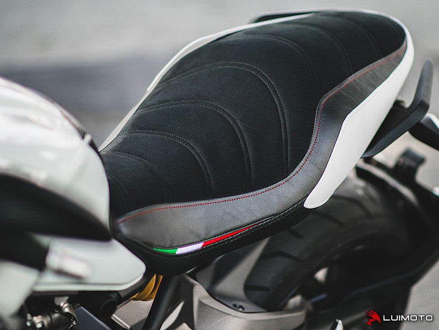LUIMOTO (Apex Edition) Rider Seat Cover for the DUCATI MONSTER 1200/821