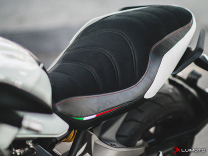 LUIMOTO (Apex Edition) Rider Seat Cover for the DUCATI MONSTER 1200/821