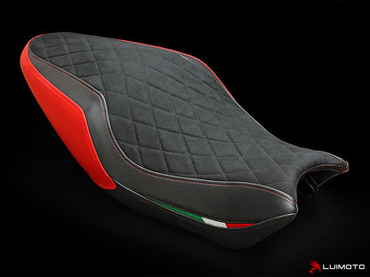 LUIMOTO (Diamond Edition) Rider Seat Cover for the DUCATI MONSTER 1200/821