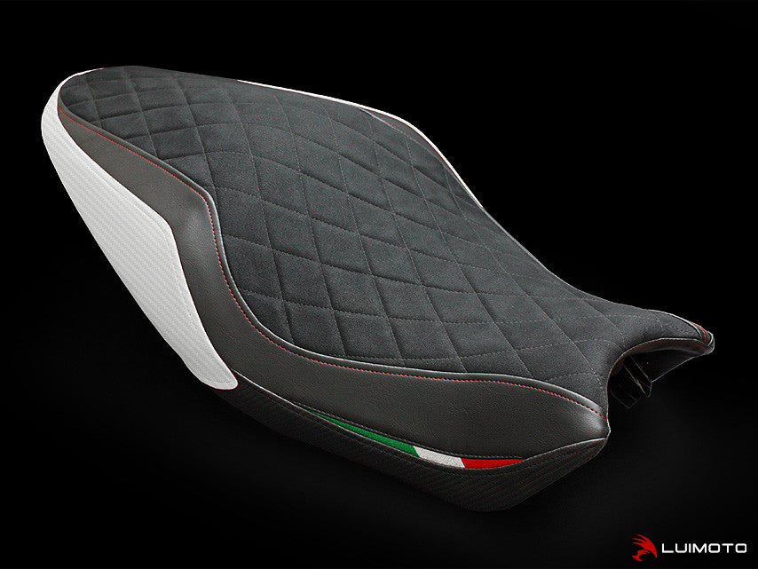 LUIMOTO (Diamond Edition) Rider Seat Cover for the DUCATI MONSTER 1200/821
