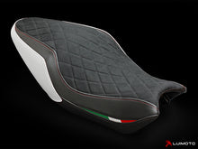 LUIMOTO (Diamond Edition) Rider Seat Cover for the DUCATI MONSTER 1200/821