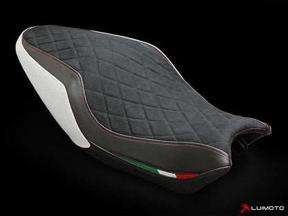 LUIMOTO (Diamond Edition) Rider Seat Cover for the DUCATI MONSTER 1200/821