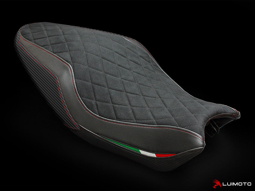 LUIMOTO (Diamond Edition) Rider Seat Cover for the DUCATI MONSTER 1200/821