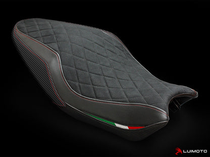 LUIMOTO (Diamond Edition) Rider Seat Cover for the DUCATI MONSTER 1200/821