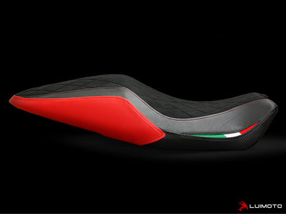 LUIMOTO (Diamond Edition) Rider Seat Cover for the DUCATI MONSTER 1200/821