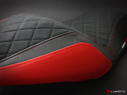 LUIMOTO (Diamond Edition) Rider Seat Cover for the DUCATI MONSTER 1200/821
