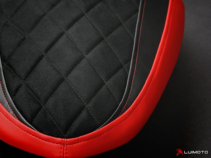 LUIMOTO (Diamond Edition) Rider Seat Cover for the DUCATI MONSTER 1200/821