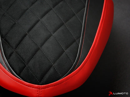 LUIMOTO (Diamond Edition) Rider Seat Cover for the DUCATI MONSTER 1200/821