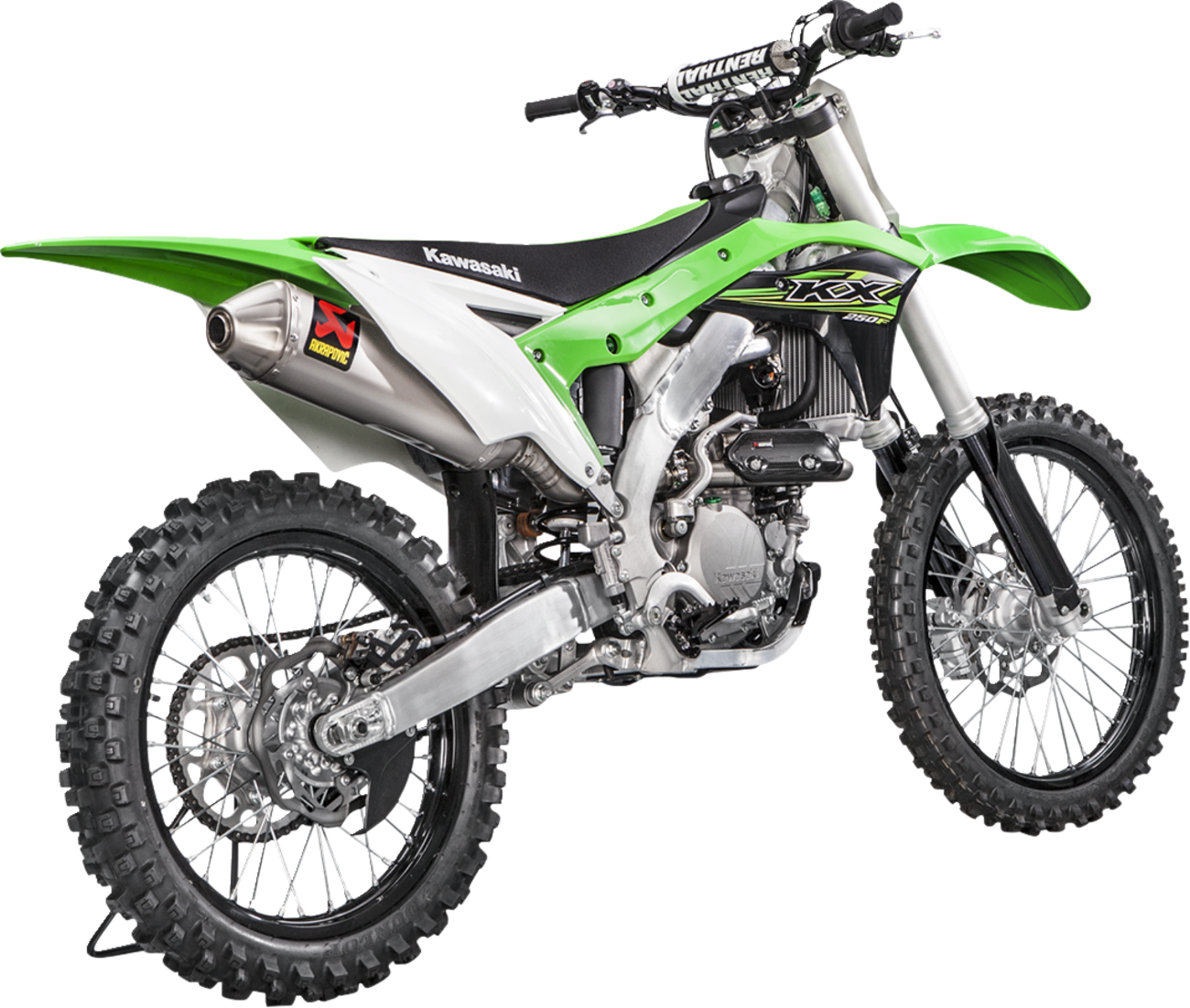 AKRAPOVIC Racing Line Exhaust System - Stainless Steel/Titanium - KX 250 S-K2MR9-BNTA