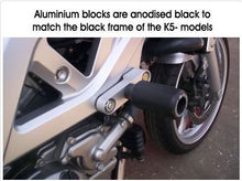 R&G Racing Classic Style Frame Sliders for Suzuki SV650 Bikini & Unfaired only '05-'07