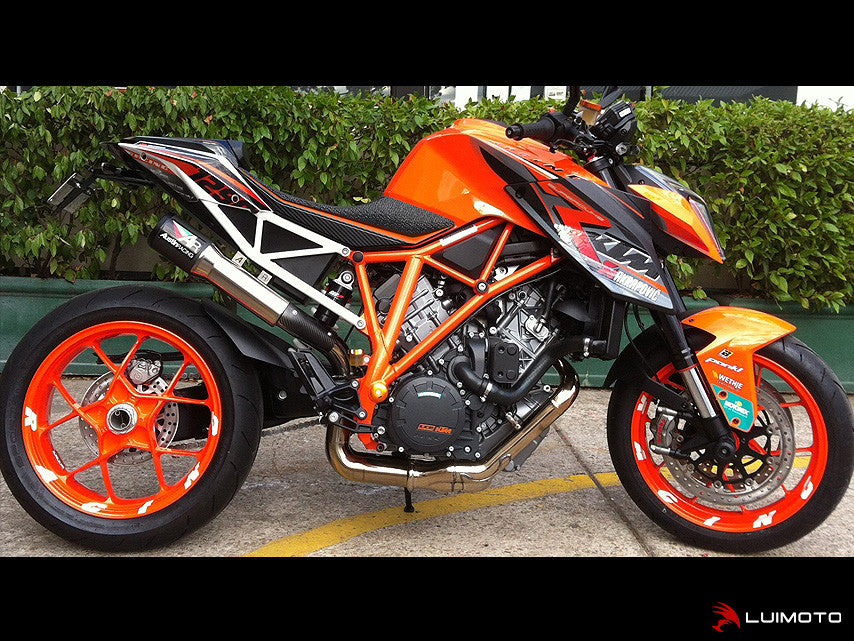 LUIMOTO (R) Rider Seat Covers for the KTM 1290 Super Duke R (17-19)
