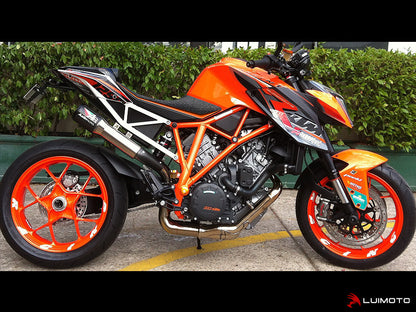 LUIMOTO (R) Rider Seat Covers for the KTM 1290 Super Duke R (17-19)