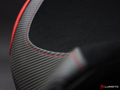 LUIMOTO (Baseline) Rider Seat Cover for the DUCATI MONSTER 1200/821