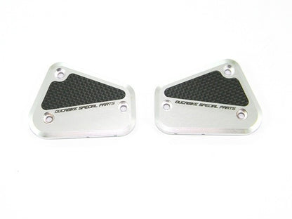 DBK Special Parts (Ducabike) Billet Front Brake & Clutch Reservoir Caps for the Ducati GT 1000  Multistrada 1000  ST3/ST4S  and Streetfighter/S