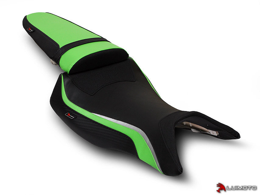 LUIMOTO (Sport) Rider Seat Covers for the KAWASAKI ZX-12R (00-06)