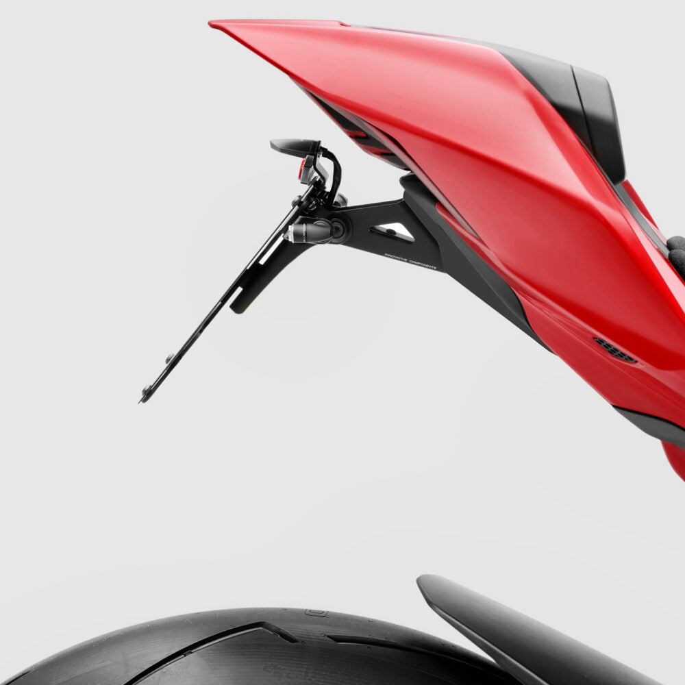 Rizoma FOX License Plate Support 'Fox' For the Ducati Panigale V4 (2025+)