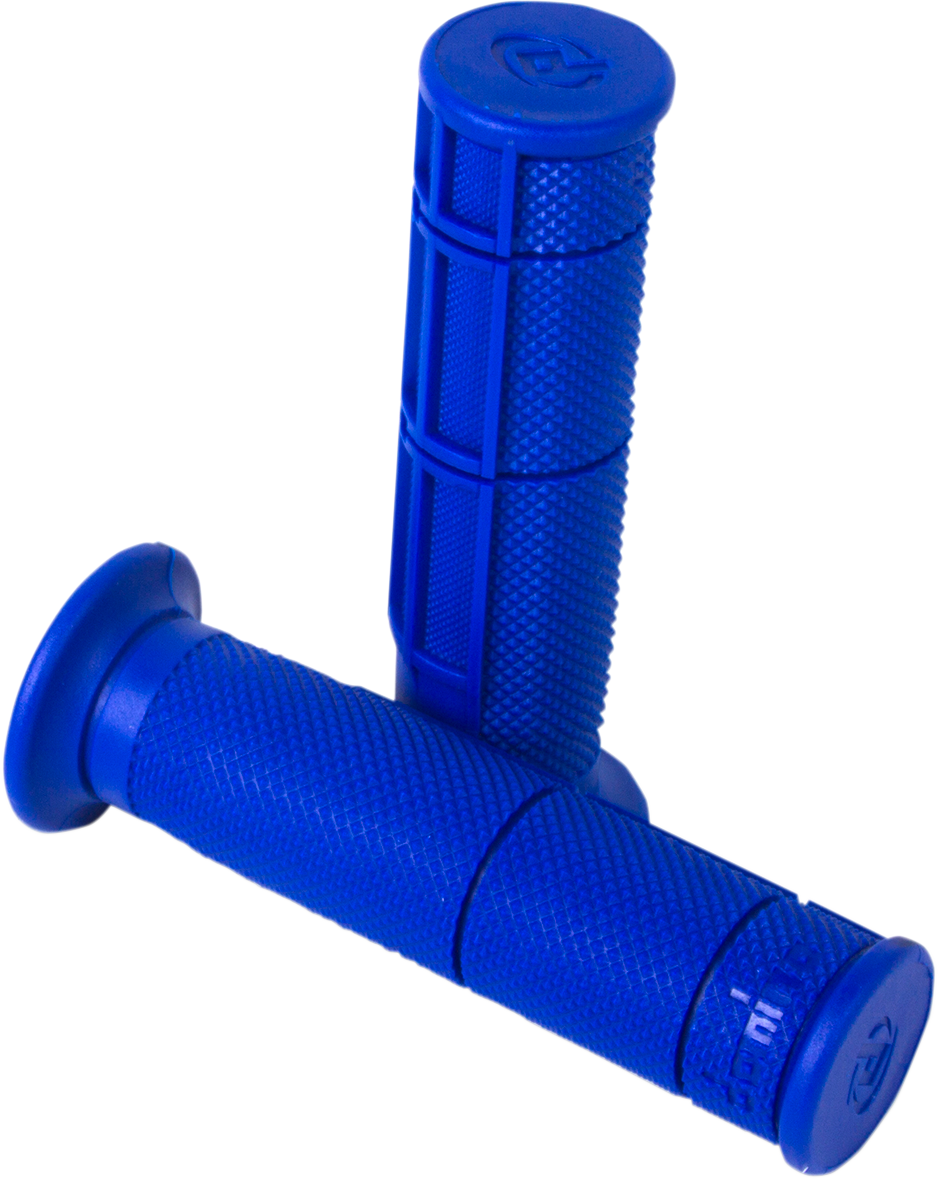 DOMINO Victor Half Waffle Grips - ATV - Blue 0900.82.42.06-0