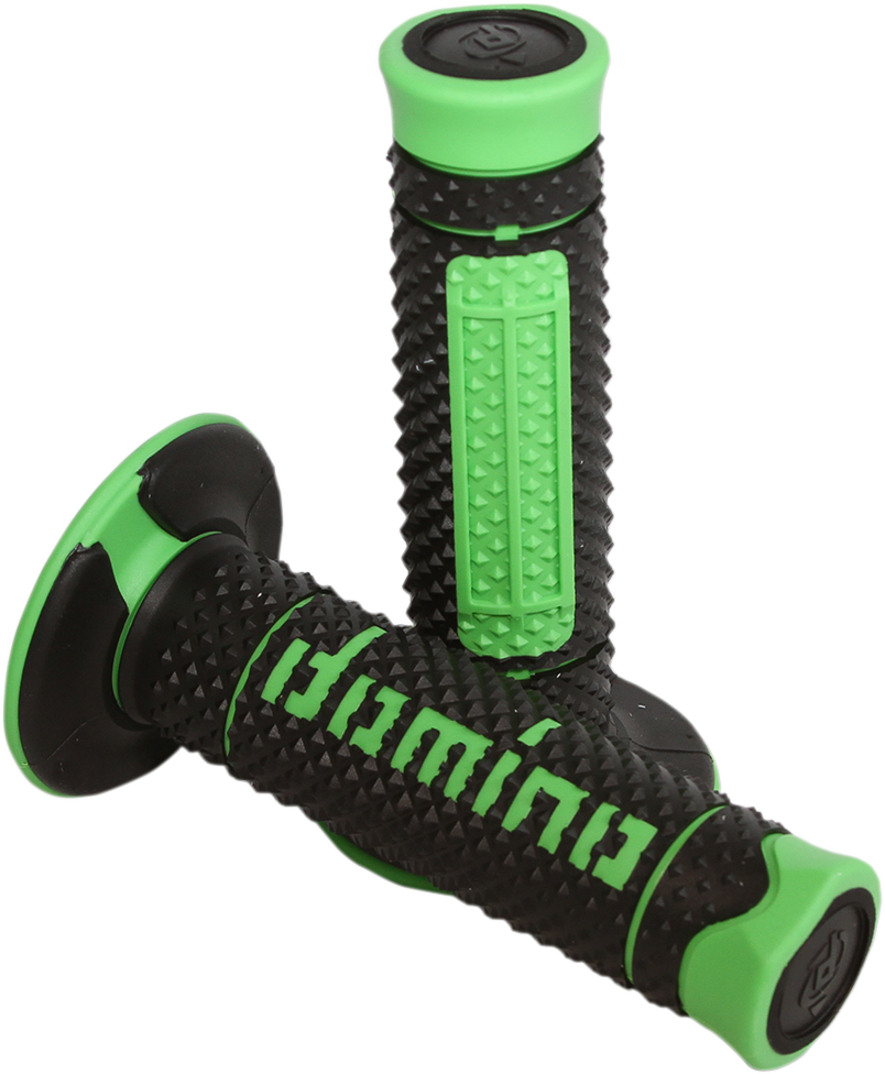 DOMINO Diamonte Grips - Dual Compound - Black/Green A26041C4440A7-0
