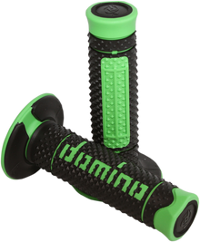 DOMINO Diamonte Grips - Dual Compound - Black/Green A26041C4440A7-0