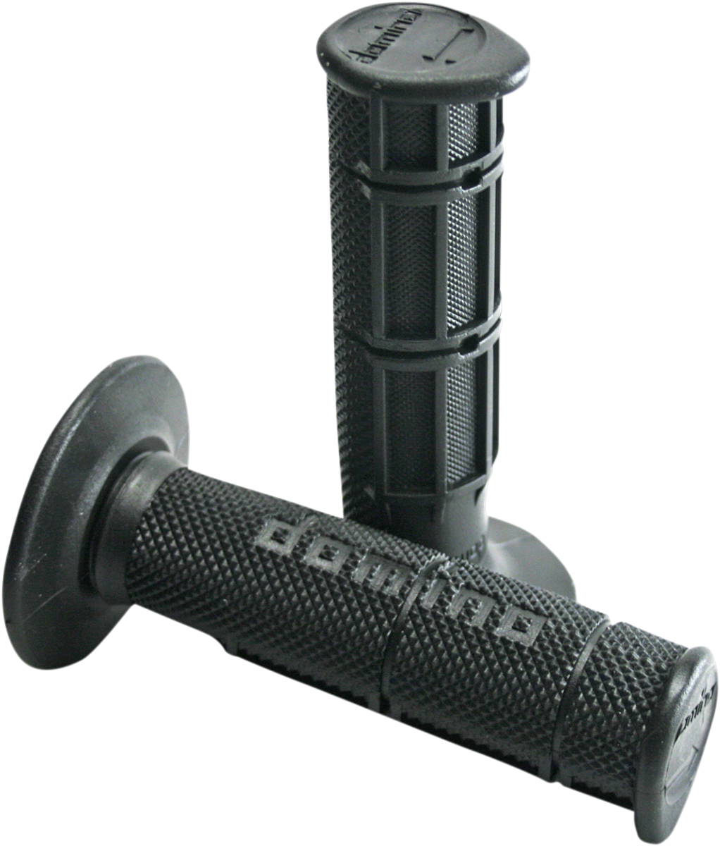 DOMINO Victor Waffle Grips - Half Waffle - Black 1150.82.40.06