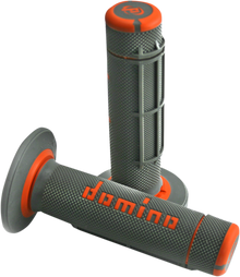 DOMINO Dually Grips - Half Waffle - Gray/Orange A02041C4552A7-1