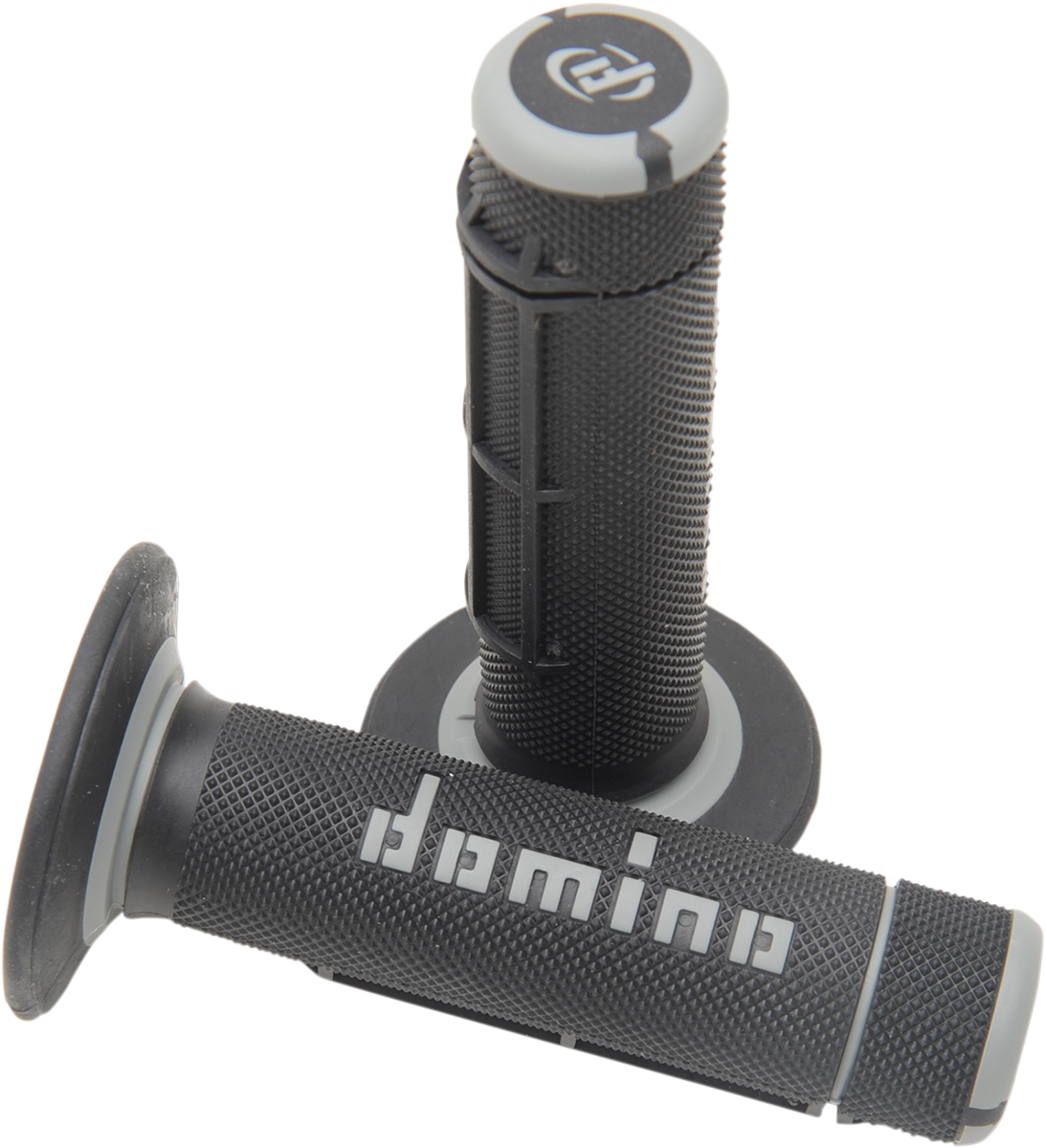 DOMINO Dually Grips - Half Waffle - Black/Gray A02041C7170A7-1