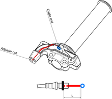 DOMINO Throttle System - 2-Stroke 2203.03-02