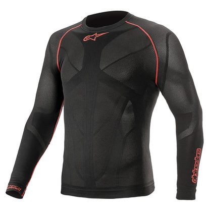 Alpinestars Ride Tech V2 Top Long Sleeve Summer - Black/Red