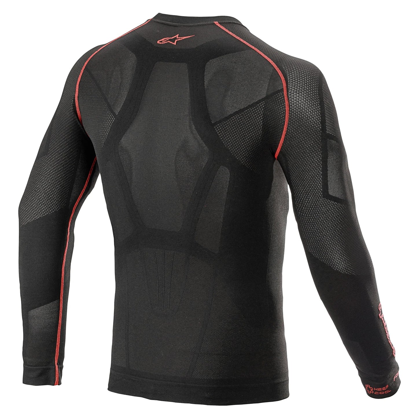 Alpinestars Ride Tech V2 Top Long Sleeve Summer - Black/Red