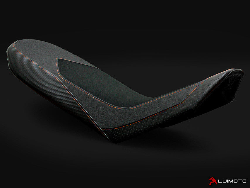 LUIMOTO (S) Rider Seat Covers for the KTM 950/990 Adventure (03-13)