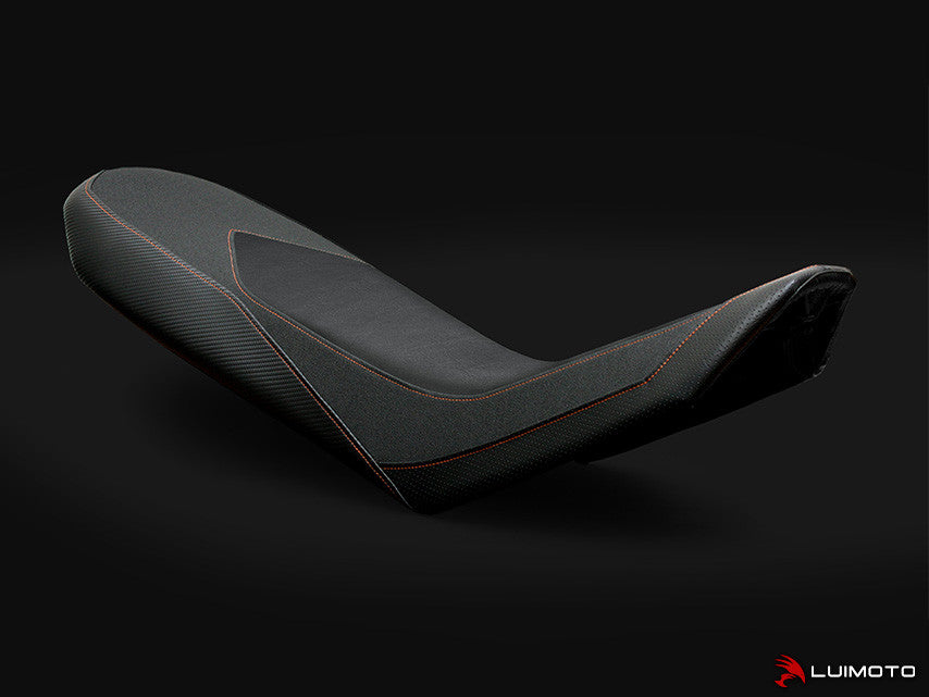 LUIMOTO (S) Rider Seat Covers for the KTM 950/990 Adventure (03-13)
