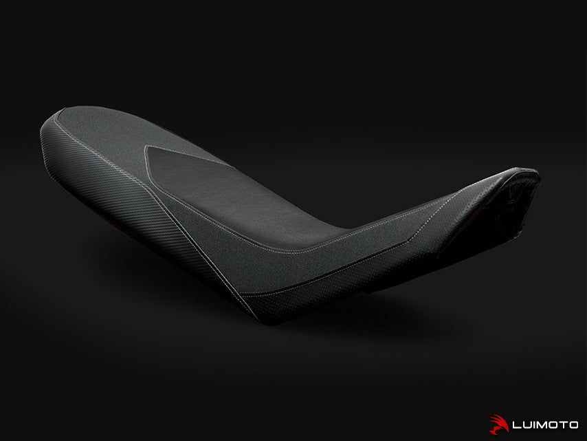 LUIMOTO (S) Rider Seat Covers for the KTM 950/990 Adventure (03-13)