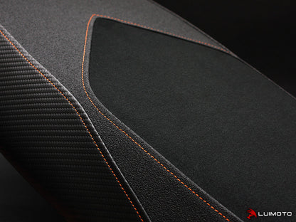 LUIMOTO (S) Rider Seat Covers for the KTM 950/990 Adventure (03-13)